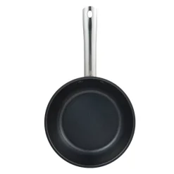 BERGNER Frypan-Set GOURMET silber Edelstahl B/H/L: ca. 26,5x16,3x48 cm