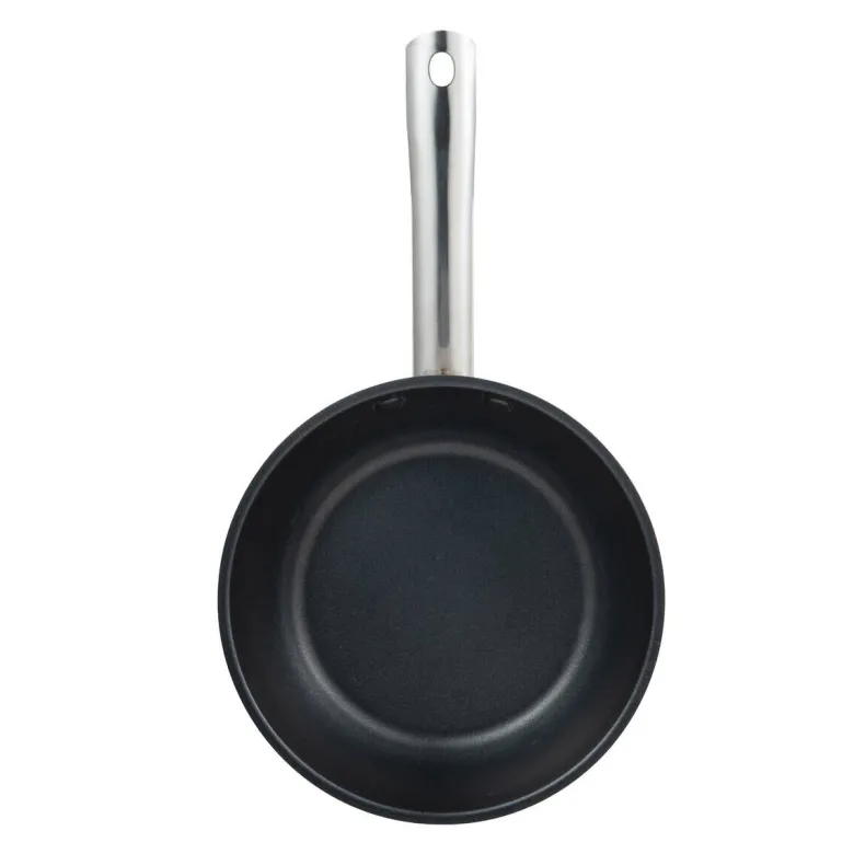 BERGNER Frypan-Set GOURMET silber Edelstahl B/H/L: ca. 26,5x16,3x48 cm