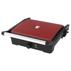 BERGNER Kontaktgrill schwarz Polypropylen B/H/L: ca. 15x36,5x38 cm