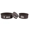 BERGNER Kuchenformenset Baking lovers schwarz Stahl
