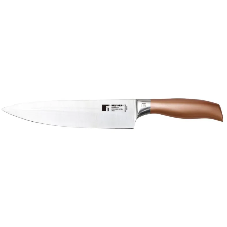 BERGNER Messerset COPPER silber Edelstahl 3 tlg.