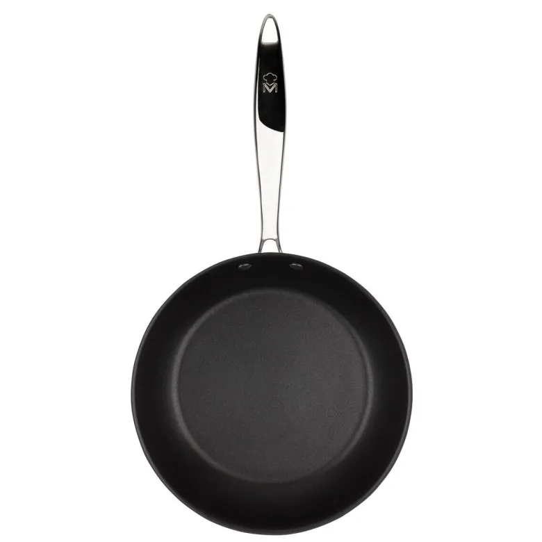 BERGNER Pfannenset BASTER schwarz Edelstahl 7 tlg.