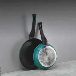 BERGNER Pfannenset Classique grün Aluminium 2 tlg.