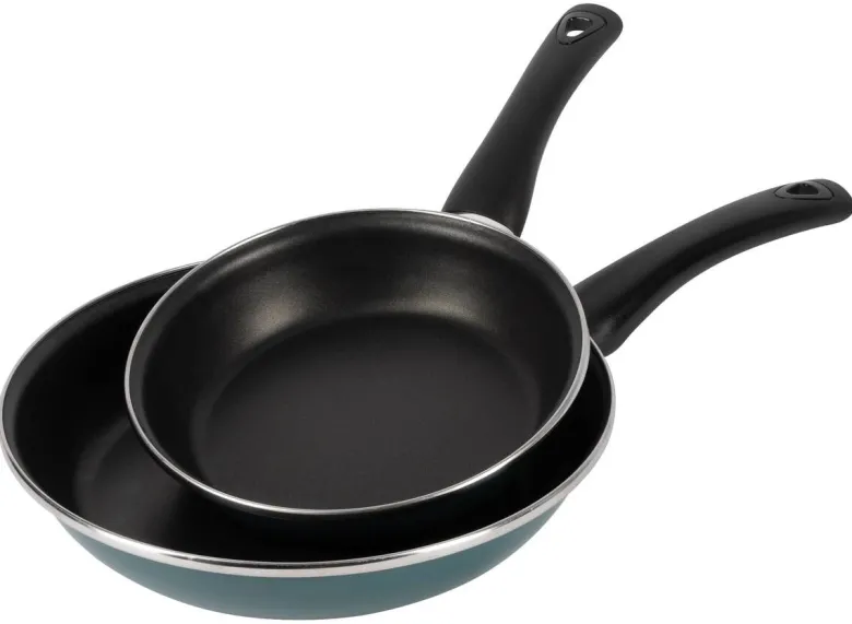 BERGNER Pfannenset CLASSIQUE grün Aluminium 2 tlg.