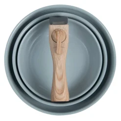 BERGNER Pfannenset CLICK & COOK silber Aluminium 4 tlg.