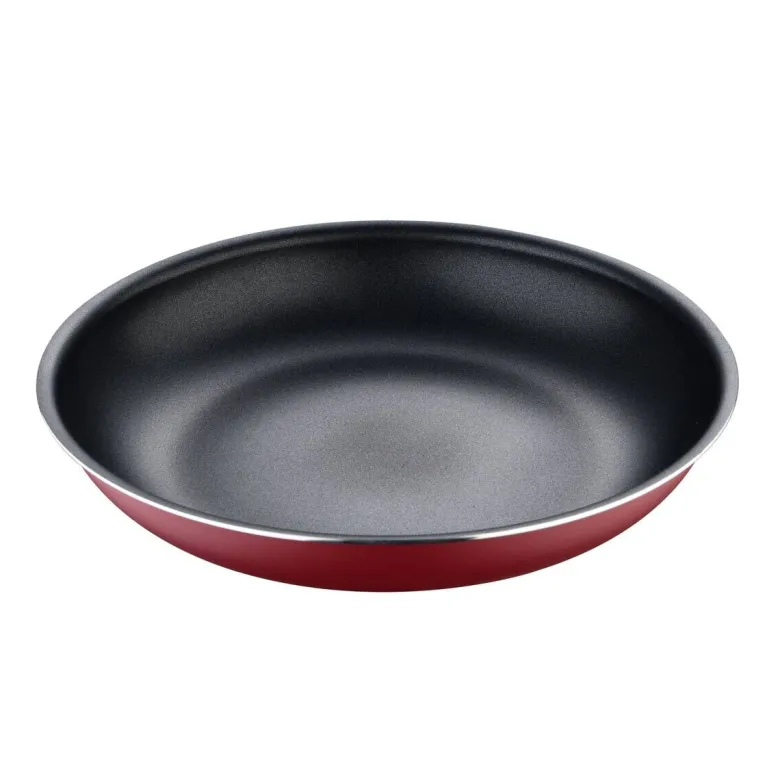 BERGNER Pfannenset Click u. cook rot Aluminium 3 tlg.