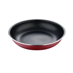 BERGNER Pfannenset Click u. cook rot Aluminium 3 tlg.