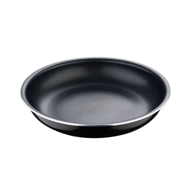 BERGNER Pfannenset Click u. cook schwarz Aluminium