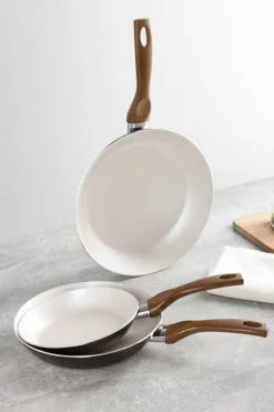 BERGNER Pfannen-Set ISLAND SOUL weiß Aluminium 3 tlg.