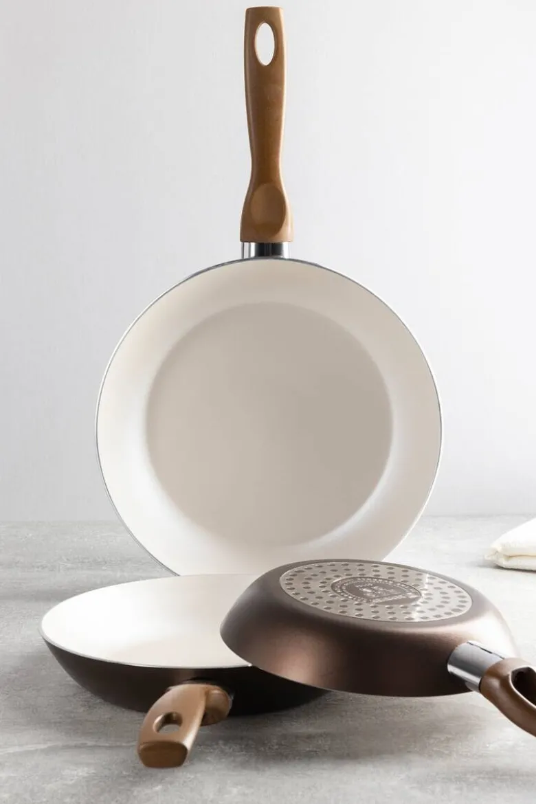 BERGNER Pfannen-Set ISLAND SOUL weiß Aluminium 3 tlg.