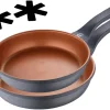 BERGNER Pfannenset Kupfer Aluguss 4 tlg.