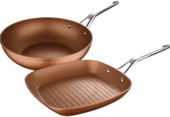 BERGNER Pfannenset Origen Kupfer Aluminium 2 tlg.