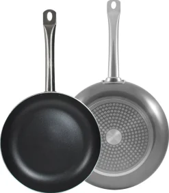 BERGNER Pfannenset Prochef silber Aluminium 2 tlg.