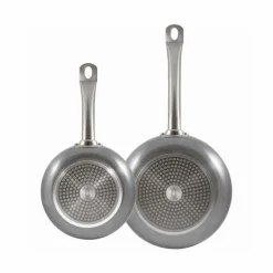 BERGNER Pfannenset Prochef silber Aluminium 2 tlg.