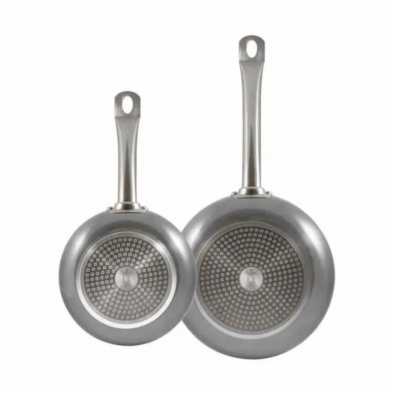 BERGNER Pfannenset Prochef silber Aluminium 2 tlg.