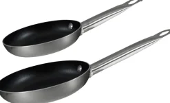 BERGNER Pfannenset Prochef silber Aluminium 2 tlg.