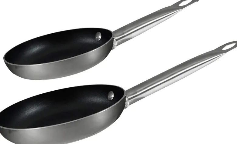 BERGNER Pfannenset Prochef silber Aluminium 2 tlg.