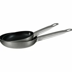 BERGNER Pfannenset Prochef silber Aluminium 2 tlg.