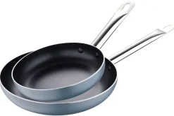 BERGNER Pfannenset Professional chef anthracite anthrazit Aluminium 2 tlg.