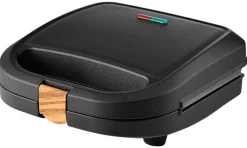 BERGNER Sandwichmaker schwarz B/H/L: ca. 24,5x11,5x24 cm