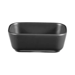 BERGNER Servierschale CHARCOAL schwarz Holz B/H/L: ca. 16x7,5x35 cm