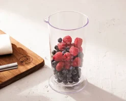 BERGNER Stabmixerset schwarz silber Edelstahl