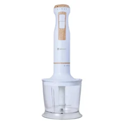 BERGNER Stabmixer weiß Edelstahl B/H/L: ca. 14x24,5x24 cm