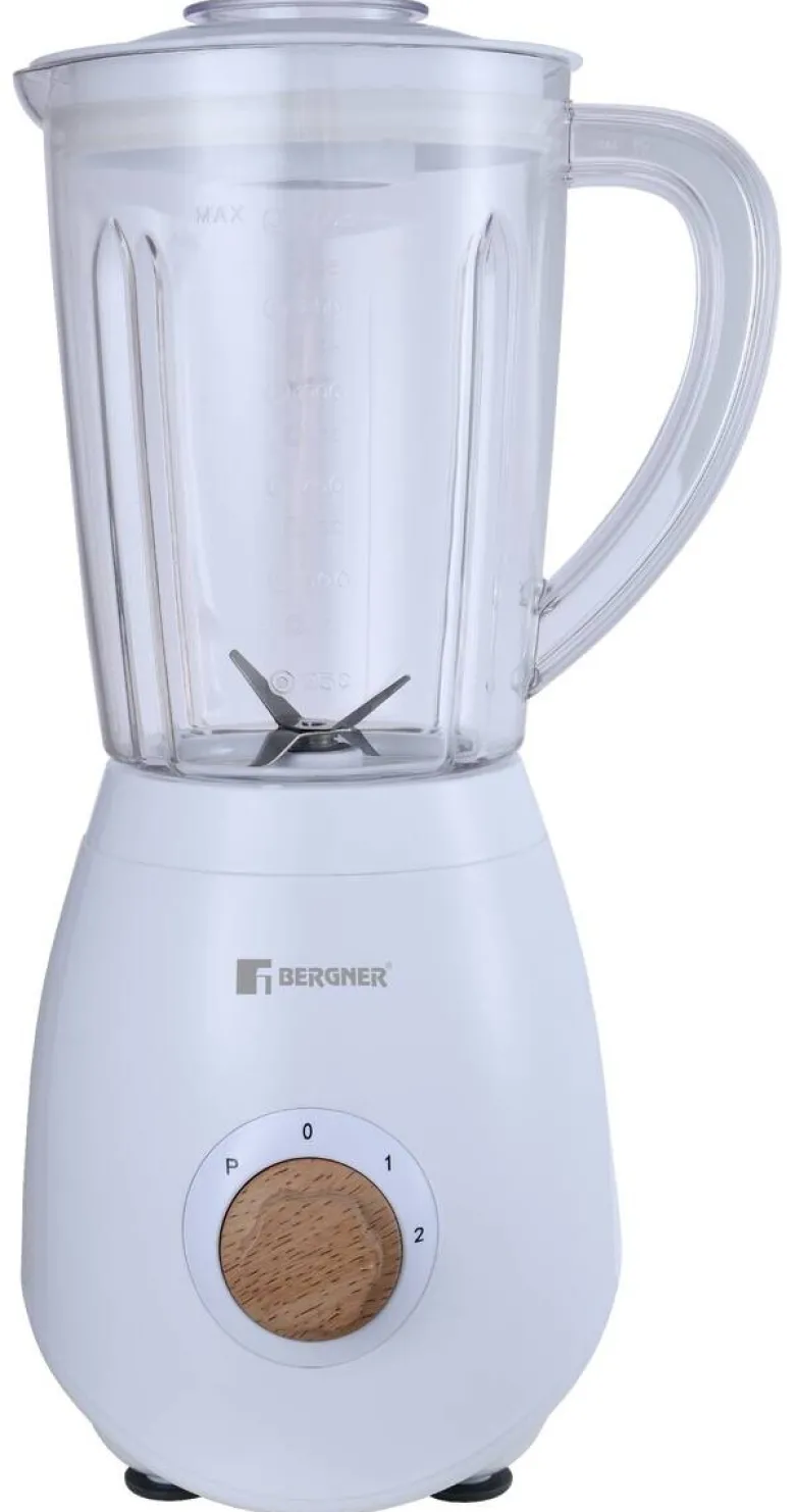 BERGNER Stabmixer weiß Edelstahl B/H/L: ca. 16x38x19 cm