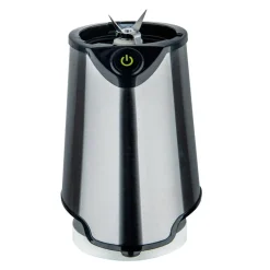 BERGNER Standmixer BG-51027-BK silber Kunststoff Silikon B/H/L: ca. 12x35x14 cm