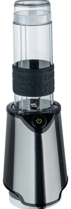 BERGNER Standmixer BG-51027-BK silber Kunststoff Silikon B/H/L: ca. 12x35x14 cm