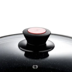 BERGNER Topfset Chroma schwarz Aluminium 2 tlg.