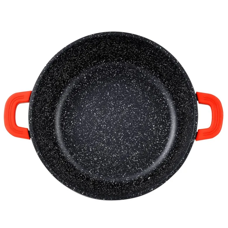 BERGNER Topfset Chroma schwarz Aluminium 2 tlg.