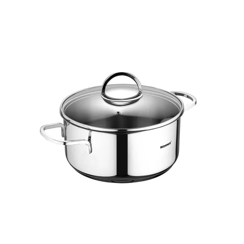 BERGNER Topfset Classic silber Edelstahl 6 tlg.