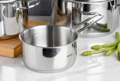 BERGNER Topfset Classic silber Edelstahl 6 tlg.