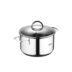 BERGNER Topfset Classic silber Edelstahl 6 tlg.