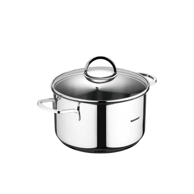 BERGNER Topfset Classic silber Edelstahl 6 tlg.