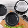 BERGNER Topfset Click & cook black schwarz Aluminium 4 tlg.