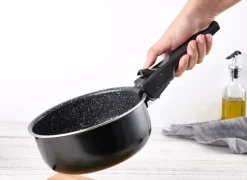 BERGNER Topfset Click & cook black schwarz Aluminium 4 tlg.