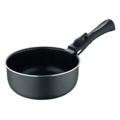BERGNER Topfset CLICK & COOK schwarz Aluminium 4 tlg.