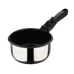BERGNER Topfset Click & cook silber Edelstahl 4 tlg.