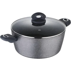 BERGNER Topfset Orion grau Aluminium 6 tlg.