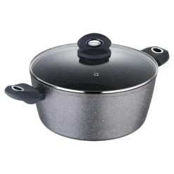 BERGNER Topfset Orion grau Aluminium 6 tlg.