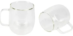 BERGNER Trinkgläserset COFFEE & TEA LOVERS transparent