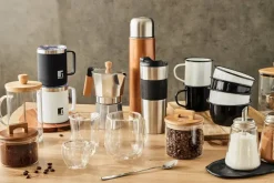 BERGNER Trinkgläserset COFFEE & TEA LOVERS transparent