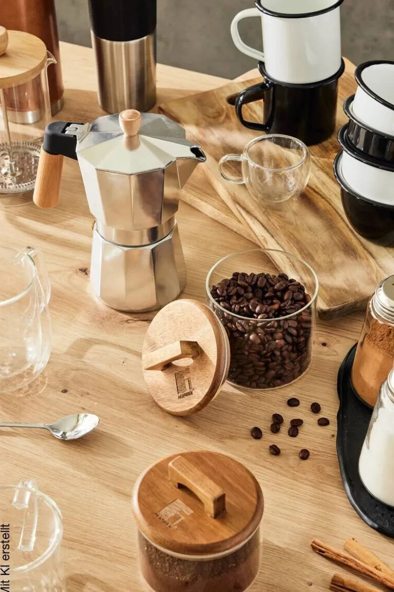 BERGNER Trinkgläserset COFFEE & TEA LOVERS transparent