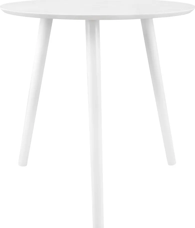 Bestelltisch Vilma weiß H/D: ca. 50x50 cm