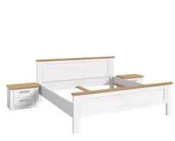 Bettanlage VERONA Sibiu Lärche Nachbildung Eiche Artisan Nachbildung