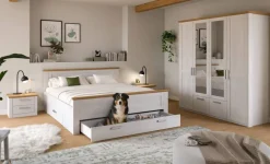 Bettanlage VERONA Sibiu Lärche Nachbildung Eiche Artisan Nachbildung