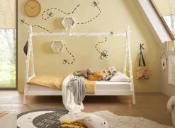 Bett Sora weiß Liegefläche B/L: ca. 90x200 cm