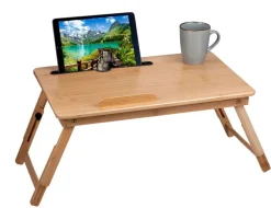 Betttablett natur Bambus